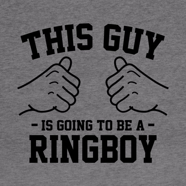 This guy is going to be a ringboy by Lazarino